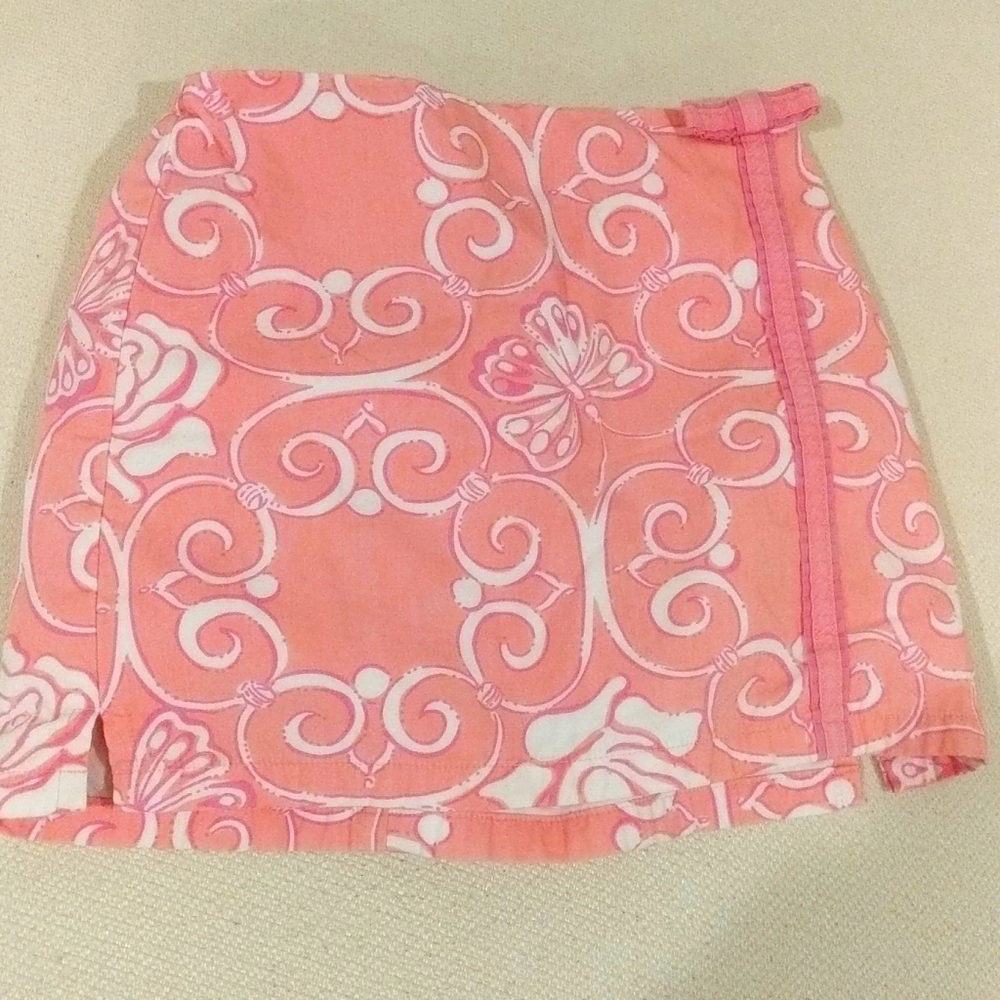 Lilly pulitzer girls skirt / skort
